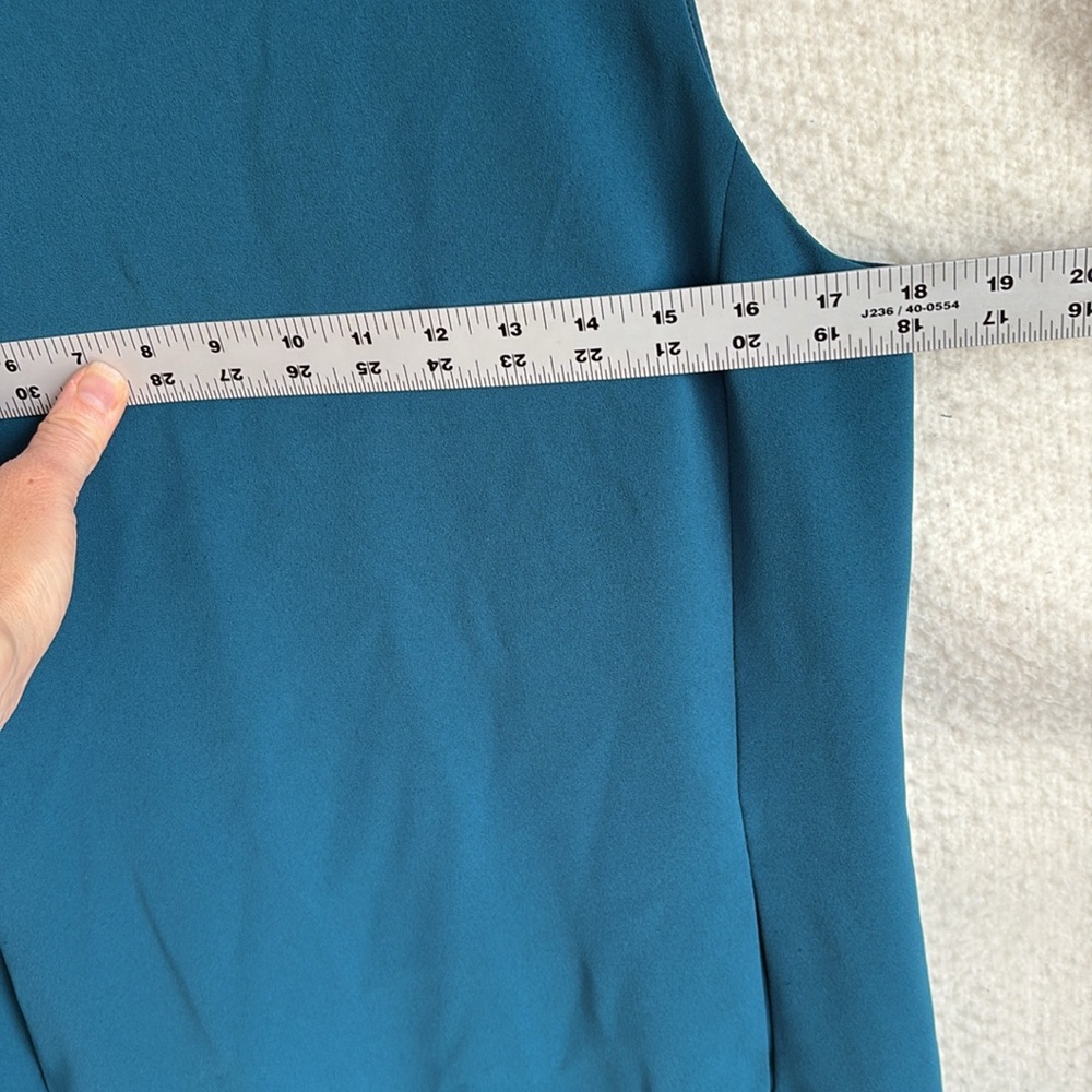 Vince‎ Sleeveless Dress Womens Size 10 Teal - Picture 5 of 7